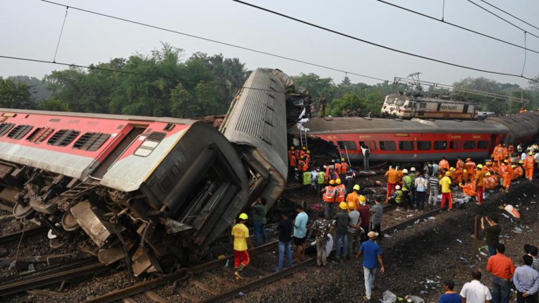 Inde : un accident ferroviaire fait 288 morts