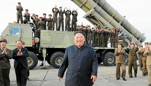 Guerre en Ukraine / La Corée du Nord apporte son soutien à Vladimir Poutine Guerre en Ukraine / La Corée du Nord apporte son soutien à Vladimir Poutine