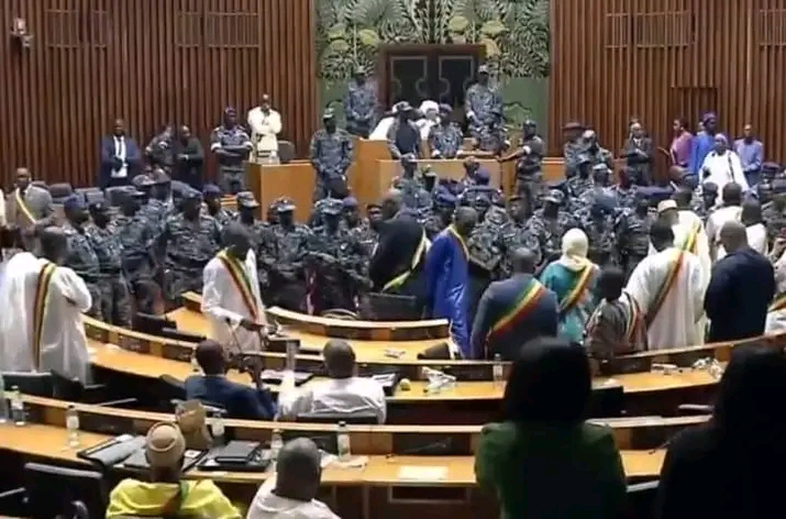 Assemblée nationale  : Parrainage,123 ont voté pour, deux contre et 33 se sont abstenus.