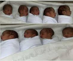 Cameroun : Après 14 ans de relation, un couple Nigerian a donné naissance à 9 bébés Cameroun : Après 14 ans de relation, un couple Nigerian a donné naissance à 9 bébés