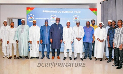 BURKINA : Des leaders musulmans témoignent leur soutien au chef du gouvernement
