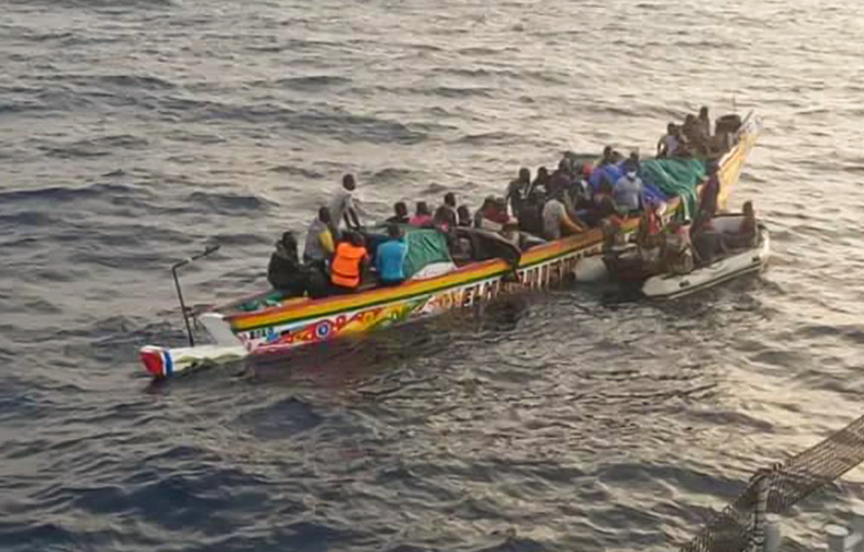 Mbour : Une pirogue à destination de l'Espagne, avec plus de 100 candidats, portée disparue