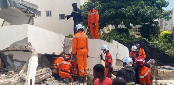 Citè Sipres ( Rufisque): Trois personnes sont décédés suite à l’effondrement d’un bâtiment
