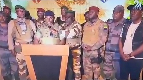 GABON : des militaires annoncent l'annulation des élections GABON : des militaires annoncent l'annulation des élections