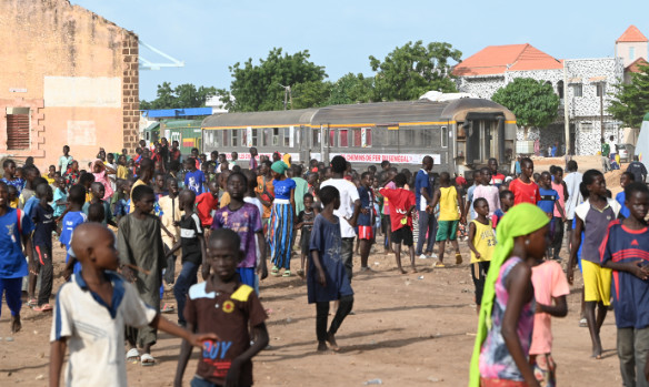 Magal  2023 : le train très bien accueilli à Touba