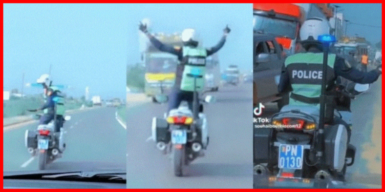 L’HISTOIRE DU MOTARD DE LA POLICE QUI A ESCORTÉ UN VENDEUR DE PORTABLE: CE QUI S'EST RÉELLEMENT PASSÉ ?