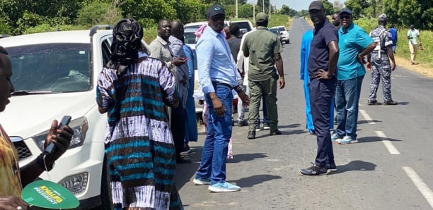 Collectes de parrainages à Fatick : Khalifa Sall bloqué à l'entrée de Loul