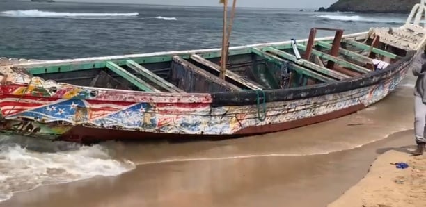 Émigration clandestine : une embarcation avec à son bord plus de 280 candidats a échoué sur la plage de Gadaye (Guédiawaye).