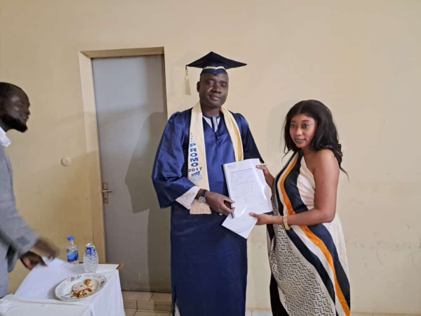 Malick Sarr Guèye, Major de Promotion et Brillant Lauréat en Journalisme à Thiesinfo : Une Réussite Exemplaire