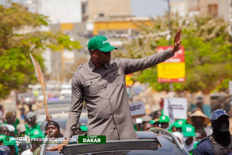 Promesses ambitieuses de Aliou Mamadou Dia lors de sa campagne à Dakar
