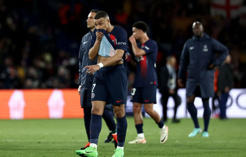 Défaite du PSG contre le Barça au Parc des Princes en quarts de finale aller de la Ligue des champions