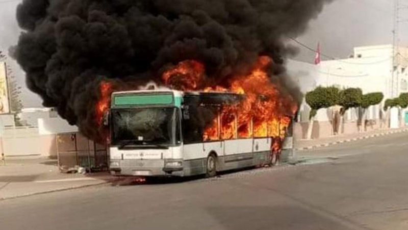 Incident lors du Daaka : Incendie d'un bus transportant des pèlerins mauritaniens, bagages perdus