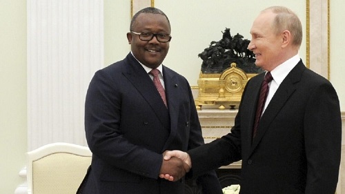 Le Président de Guinée Bissau participe aux célébrations du Jour de la Victoire en Russie