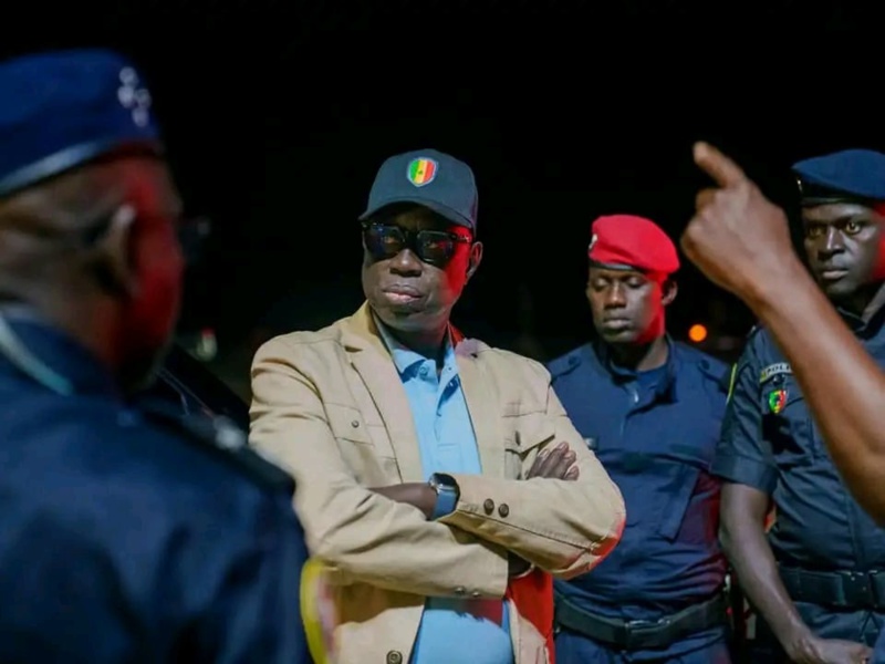 Sécurité renforcée à Dakar-Guédiawaye : Le Ministre de l’Intérieur effectue une ronde nocturne dans les zones sensibles