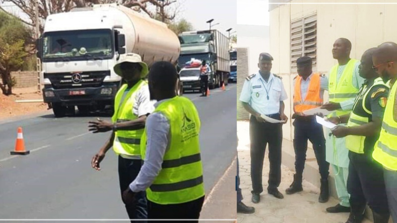 Fatick : 11 véhicules immobilisés pour violations du Code de la route Fatick : 11 véhicules immobilisés pour violations du Code de la route