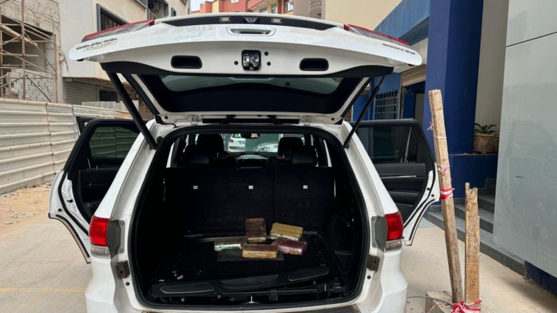 Saisie de 108,7 kg de Cocaïne par la Brigade des Douanes de Kalifourou Saisie de 108,7 kg de Cocaïne par la Brigade des Douanes de Kalifourou