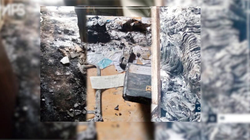 Un incendie détruit le collège de Diouloulou Un incendie détruit le collège de Diouloulou