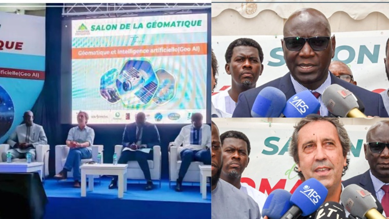 Salon de la géomatique et de l'intelligence artificielle par l'USSEIN Salon de la géomatique et de l'intelligence artificielle par l'USSEIN