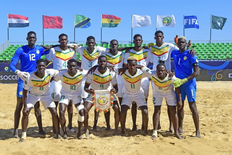 Le Sénégal se qualifie pour la finale de la CAN de Beach Soccer après une victoire contre l'Égypte Le Sénégal se qualifie pour la finale de la CAN de Beach Soccer après une victoire contre l'Égypte