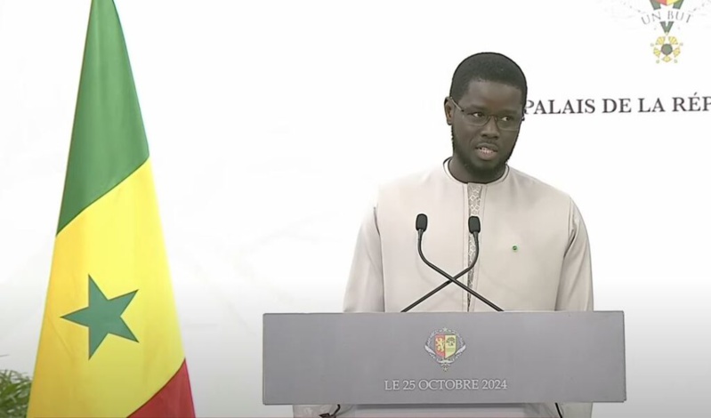 Le président Bassirou Diomaye Faye appelle les Sénégalais à l'unité avant les législatives anticipées Le président Bassirou Diomaye Faye appelle les Sénégalais à l'unité avant les législatives anticipées