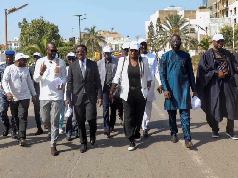 FIDAK 2024: Le ministre Serigne Guèye Diop visite le chantier des installations FIDAK 2024: Le ministre Serigne Guèye Diop visite le chantier des installations