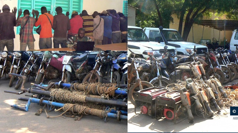 Démantèlement d’un site d’orpaillage clandestin dans le Parc de Niokolo Koba Démantèlement d’un site d’orpaillage clandestin dans le Parc de Niokolo Koba