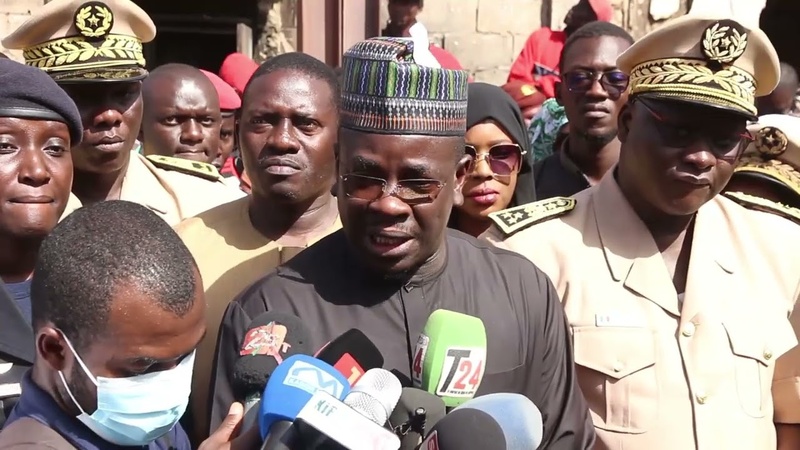 Incendie au Marché de Thiès : Birame Souleye Diop Rassure les Victimes Incendie au Marché de Thiès : Birame Souleye Diop Rassure les Victimes