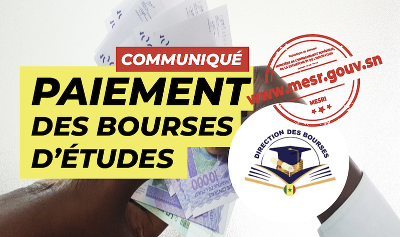 Paiement des allocations d'études: La Direction des bourses donne des explications Paiement des allocations d'études: La Direction des bourses donne des explications