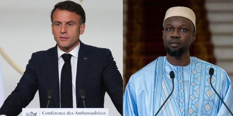 Emmanuel Macron et Ousmane Sonko s’opposent sur le retrait des bases françaises en Afrique Emmanuel Macron et Ousmane Sonko s’opposent sur le retrait des bases françaises en Afrique