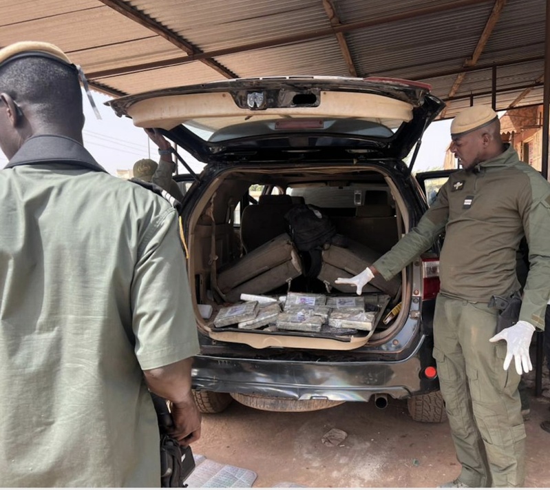 Saly : Saisie de 100 kg de haschisch d'une contrevaleur de 120 millions F CFA Saly : Saisie de 100 kg de haschisch d'une contrevaleur de 120 millions F CFA