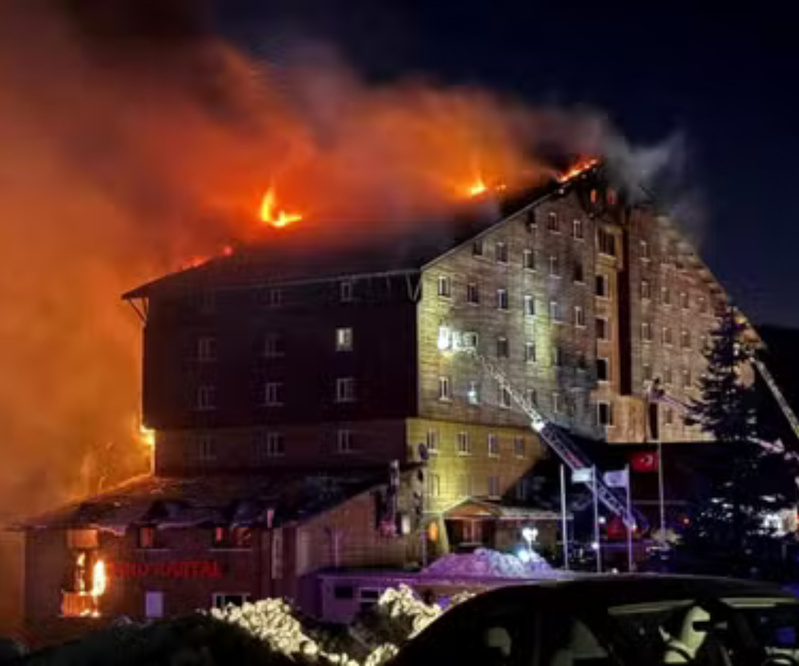 Incendie meurtrier dans un hôtel en Turquie : 66 victimes confirmées Incendie meurtrier dans un hôtel en Turquie : 66 victimes confirmées