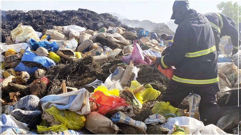 Ziguinchor : Incinération de produits illicites d’une valeur de 445 millions de francs CFA
