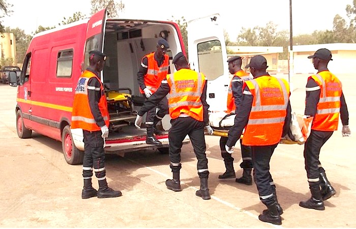 Accident à l’entrée de Bakel : un véhicule se renverse, quatorze blessés recensés