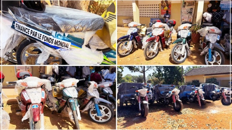 Plan International renforce le transport des échantillons biologiques au Sénégal