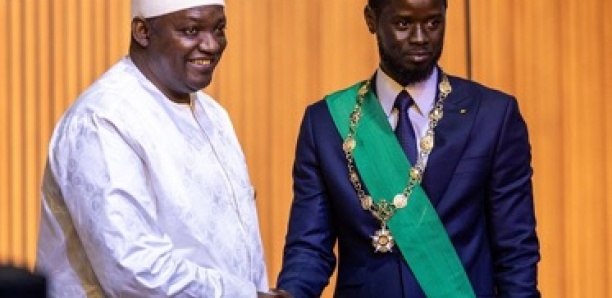 Afrique Fête nationale de la Gambie: Bassirou Diomaye Faye aux côtés d'Adama Barrow