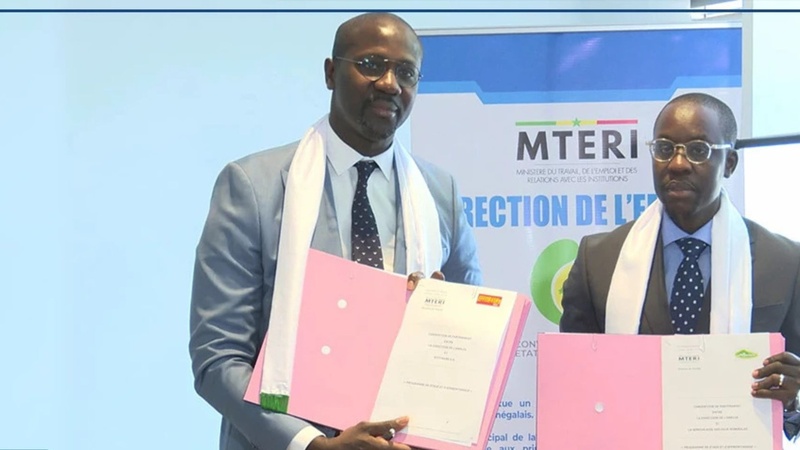Sénégal : Un partenariat pour insérer 3 500 jeunes dans le marché du travail