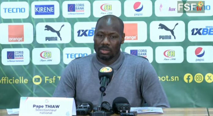 Pape Thiaw : « Les Sénégalais vont voir un autre visage des Lions face au Togo… »
