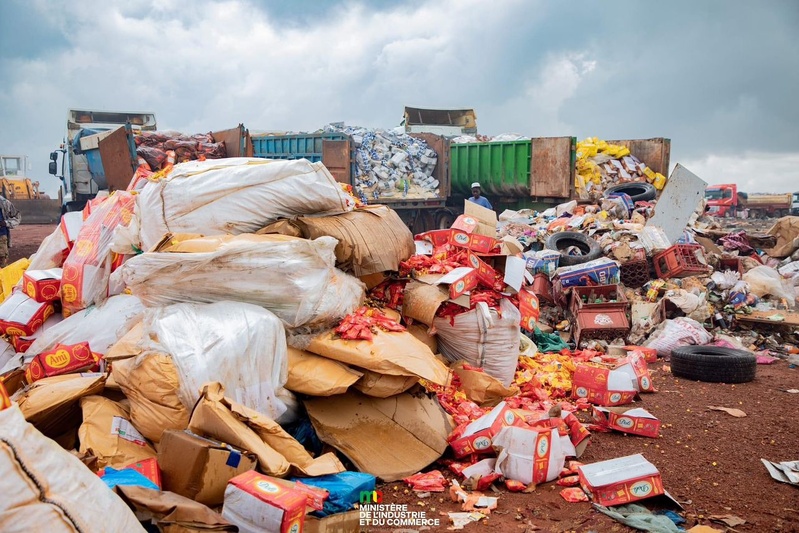 Tambacounda : 18 Tonnes de Produits Impropres Saisies lors d’un Contrôle des Marchés