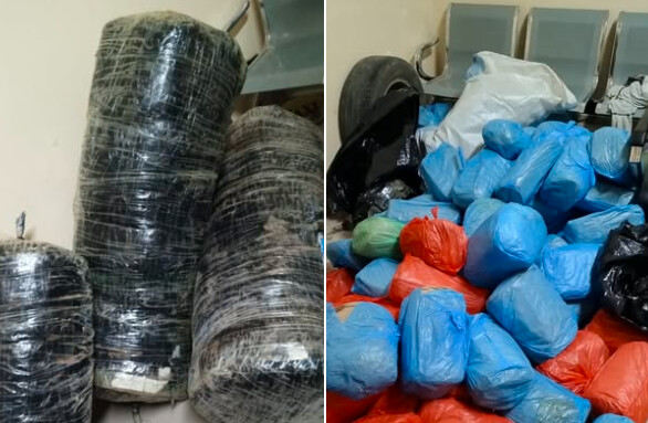 Mballing : Deux individus arrêtés en possession de 100 kg de « Yamba »