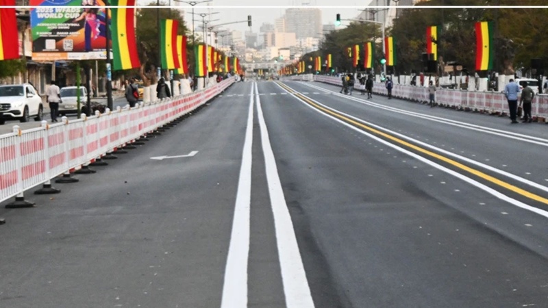 Le boulevard Général De Gaulle rebaptisé en hommage à Mamadou Dia
