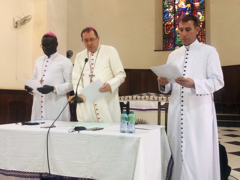 Saint-Louis célèbre la nomination de l’Abbé Augustin Simmel Ndiaye comme nouvel évêque du diocèse Saint-Louis célèbre la nomination de l’Abbé Augustin Simmel Ndiaye comme nouvel évêque du diocèse