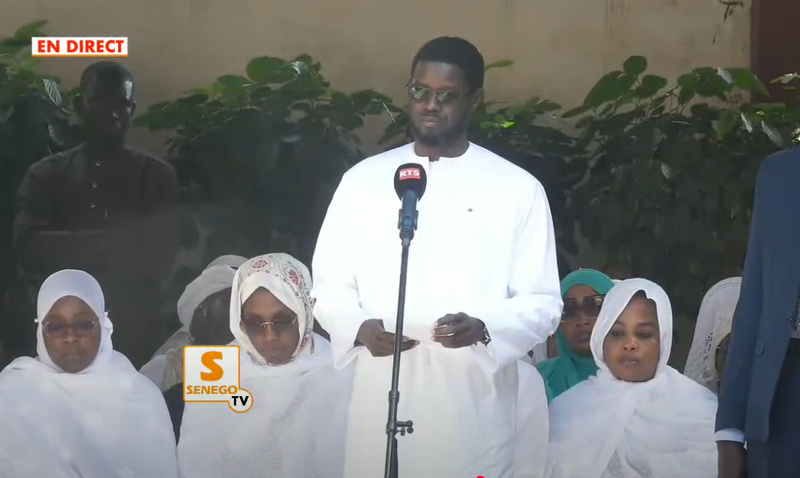 Levée du corps de Mamadou Badio Camara : Le Président Diomaye Faye salue le parcours d’un magistrat émérite