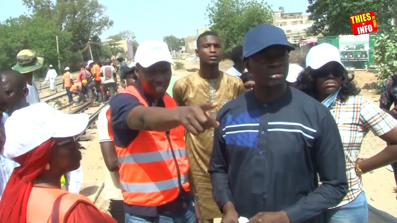 Sécurité ferroviaire à Thiès : Babacar Diop et le DG du chemin de fer à l’écoute des populations