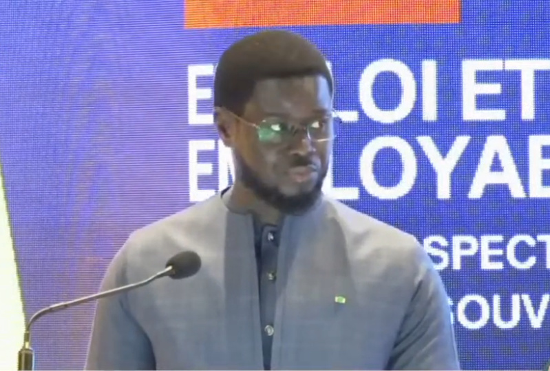 Valorisation du capital humain : L’appel pressant de Diomaye Faye aux chefs d’entreprise Valorisation du capital humain : L’appel pressant de Diomaye Faye aux chefs d’entreprise