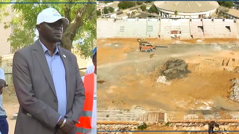 Reconstruction du stade Demba Diop : Augustin Senghor fustige les retards et appelle à une accélération