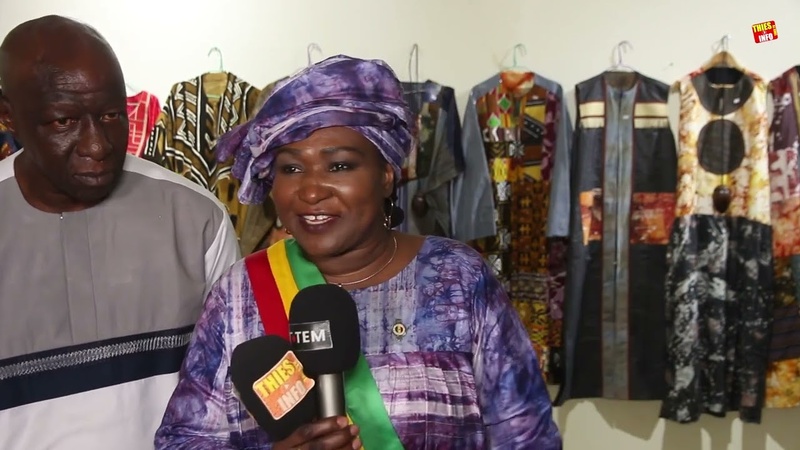 Le Thiessois Roi du Batik Zo Art Expose au centre Culturel Blaise Senghor