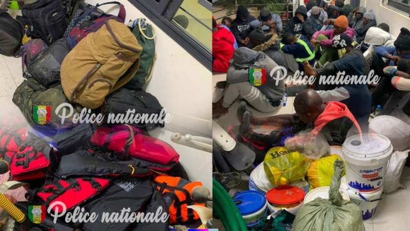 Migration irrégulière : 73 candidats interceptés à Mbour, du matériel saisi 📝