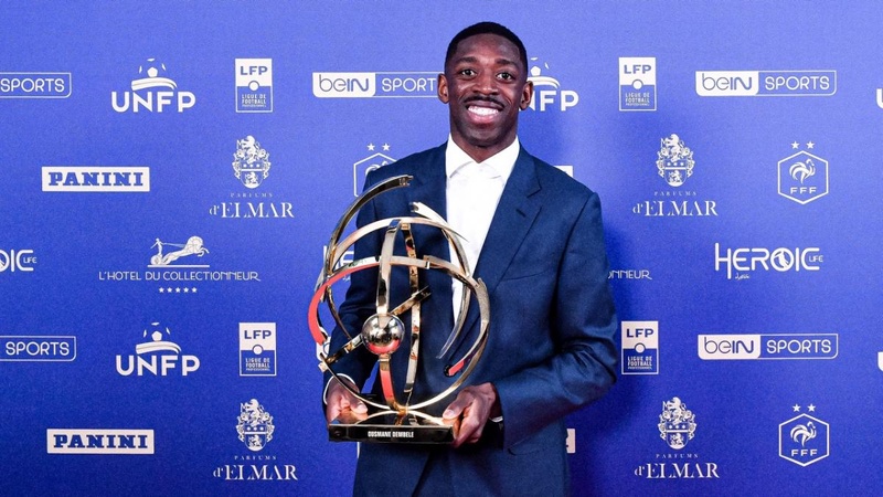 Ousmane Dembélé sacré meilleur joueur de Ligue 1 aux Trophées UNFP 2025