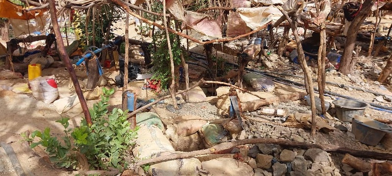 Saraya : un vaste site d’orpaillage clandestin démantelé à Bembou