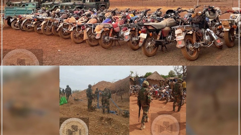 Kedougou: 47 personnes arrêtées et plusieurs équipements saisis lors d'une opération militaire